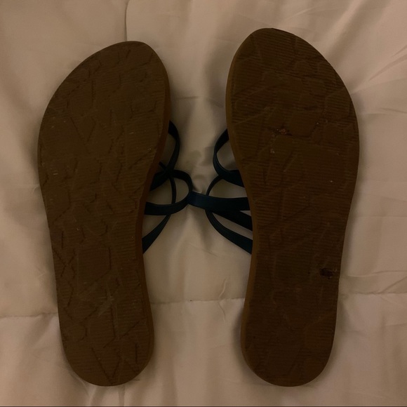 Volcom Blue Strappy Sandals - Picture 3 of 3